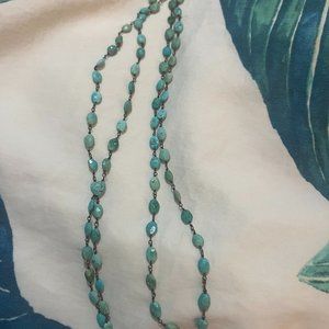 Long Turquoise Necklace